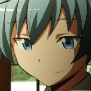 😯 Nagisa Shiota Assassination Classroom anime, character, manga, nagisa shiota, assassination classroom telegram sticker