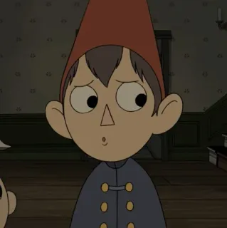 🍫 Wirt Over the Garden Wall 卡通, 花园墙之外, 沃特, 角色, 动画 telegram sticker