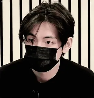 😳 persona, máscara, coreano, celebridad, hombre telegram sticker