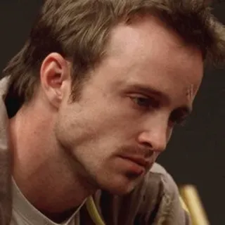 🖤 Jesse Pinkman Breaking Bad character, sad, jesse, pinkman, breaking bad, television telegram sticker
