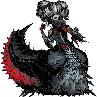 💁 Фэнтези, Ужасы, Персонаж, Тёмный, Монстр, Готика telegram sticker