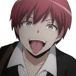 😝 anime, manga, character, illustration, portrait, cartoon telegram sticker