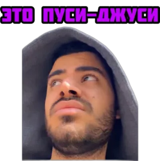 🤩 ЭТО ПУСИ-ДЖУСИ whatsapp sticker