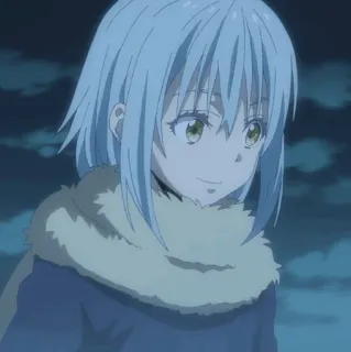 💎 Rimuru Tempest That Time I Got Reincarnated as a Slime Anime, Isekai, Slime, Reincarnazione, Rimuru Tempest telegram sticker