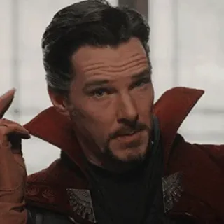 🕸 Doctor Strange Doctor Strange, Benedict Cumberbatch, Marvel, Filmfigur, Zauberer telegram sticker