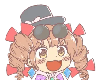 😃 anime, kawaii, cute, cartoon, girl telegram sticker