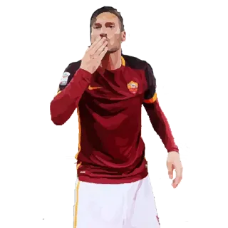 😘 Francesco Totti футбол, футболист, спортсмен, Рома, спорт telegram sticker
