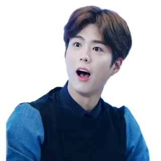 😦 homme, surpris, coréen, célébrité, acteur, bouche ouverte telegram sticker