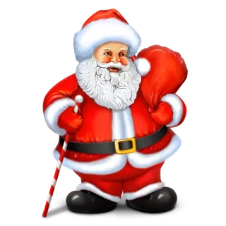 🎅 Santa Claus weihnachtsmann, weihnachten, feiertag, nikolaus, dezember, winter telegram sticker