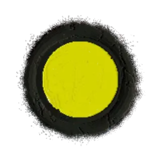 🌚 círculo, amarelo, preto, abstrato, adesivo whatsapp sticker