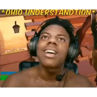 👍 IShowSpeed *OHIO UNDERSTANDTION* whatsapp sticker