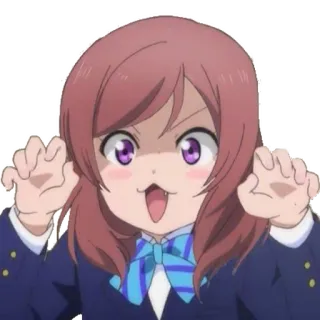 😍 Anime, Kartun, Lucu, Imut, Gadis, Ekspresi telegram sticker