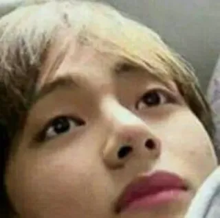 😒 V K-pop, BTS, V, Kim Taehyung, cantante, ídolo, artista, celebridad whatsapp sticker