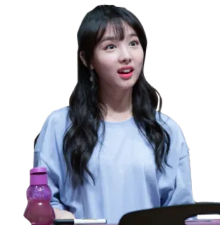 😺 kpop, asiatisch, Mädchen, Frau, Person, Gesicht telegram sticker