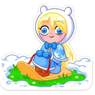 Снегурка (@TgSticker) telegram stickers