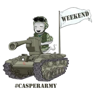 casperarmy telegram stickers