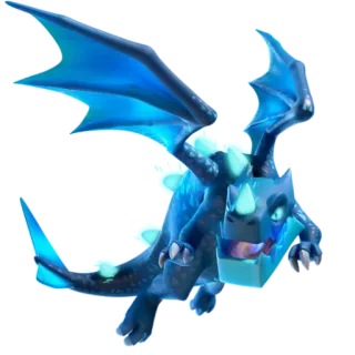 🐉 드래곤, 판타지, 파란색, 비행, 생물 telegram sticker