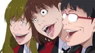 😜 Anime, Grotesk, Lustig, Gesichter, Meme whatsapp sticker