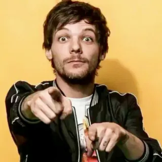 👉 Louis Tomlinson célébrité, musicien, chanteur, pop star, portrait telegram sticker