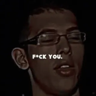 🌟 F*CK YOU. ofensivo, palavrão, insulto, bravo telegram sticker