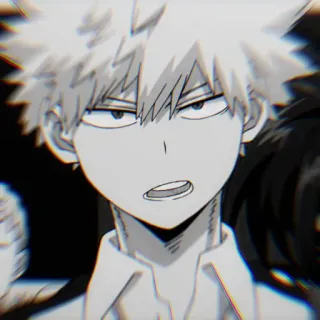 💣 Bakugo Katsuki My Hero Academia 动漫, 爆豪, 胜己, 我的英雄学院 telegram sticker