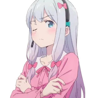✨ anime, girl, cartoon, cute, character telegram sticker