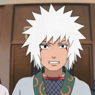 🌪 Jiraiya Naruto Anime, Jiraiya, Naruto, Personaje telegram sticker