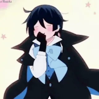 ☺️ Anime, Desenho animado, Chibi, Fofo, Vanitas, Vanitas no Carte whatsapp sticker