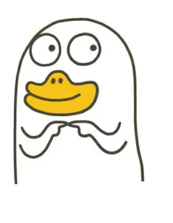 bebek gabut @duckapil whatsapp stickers