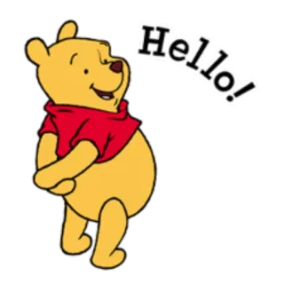 Винни Пух whatsapp stickers