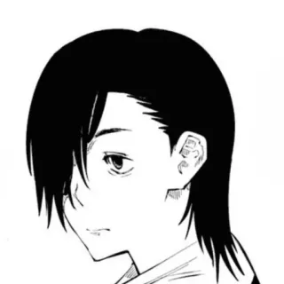 😞 Anime, Manga, Portret, Kreskówka, Postać telegram sticker