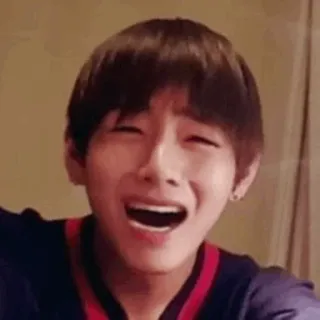 ✨ kpop, bts, v, taehyung, lachen, glücklich telegram sticker