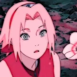 🌸 Sakura Naruto Sakura, Naruto, Anime, Manga, Kobieta, Kreskówka, Postać telegram sticker