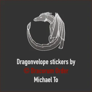 💬 Dragonvelope stickers by Dracorum Order
Michael To naga, stiker, Ordo Dracorum, seni telegram sticker
