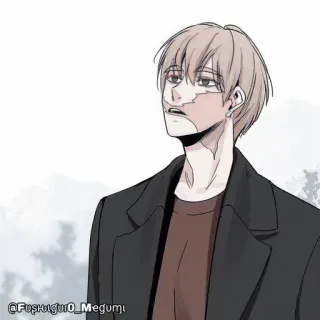 🍫 Anime, Mangá, Personagem, Ilustração, Arte whatsapp sticker