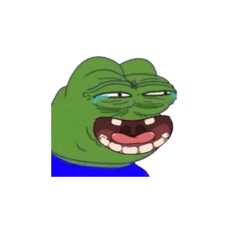 😂 pepe, kodok, meme, budaya internet whatsapp sticker