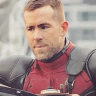 🔮 Deadpool Deadpool, Ryan Reynolds, Marvel, Superhero, Komik telegram sticker