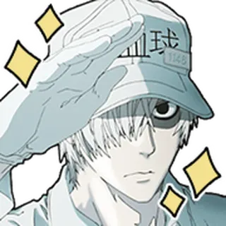 hataraku-saibou Vol.3 telegram stickers