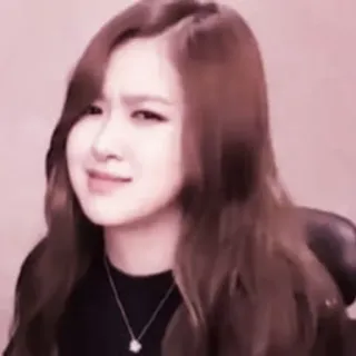 🌸 Rosé kpop, rosa, blackpink, meme, reazione, confuso, espressione telegram sticker