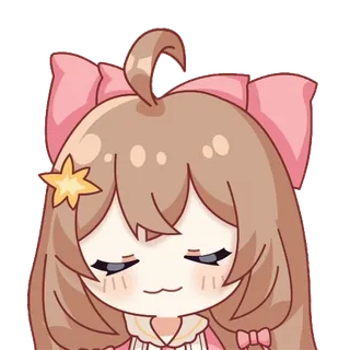 🤔 Fille anime, Kawaii, Mignon, Chibi, Personnage, Manga whatsapp sticker