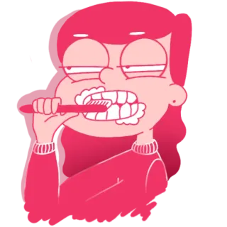 Эмма от Овобота telegram stickers