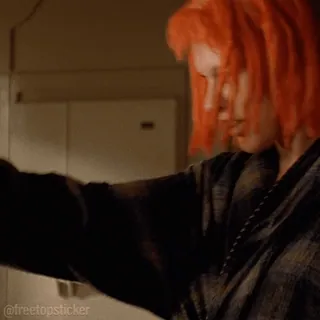 😄 Leeloo The Fifth Element telegram sticker