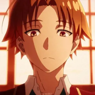 ⭐ Ayanokoji Kiyotaka Classroom of the Elite Anime, Classroom of the Elite, Ayanokoji, Kiyotaka, Karakter anime, Manga telegram sticker