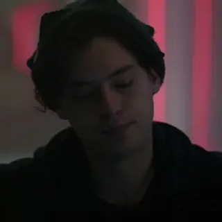 🖤 Jughead Jones Riverdale Jughead Jones, Riverdale, Cole Sprouse, Drama adolescente telegram sticker