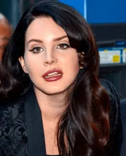 😕 Lana Del Rey Lana Del Rey, cantora, celebridade, compositora, música telegram sticker