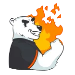 Boris the Coach by Virtus.pro telegram stickers
