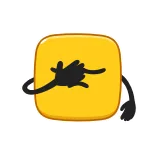 🤦♂️ Эмодзи, Желтый, Грустный, Квадрат, Эмоция, Мультфильм telegram sticker