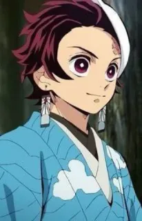 🦖 Tanjiro Kamado Demon Slayer Anime, Demon Slayer, Tanjiro Kamado, Personnage, Manga whatsapp sticker