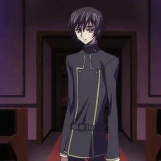 🥀 Lelouch Lamperouge Code Geass Anime, Personaggio, Lelouch, Lamperouge, Code Geass whatsapp sticker