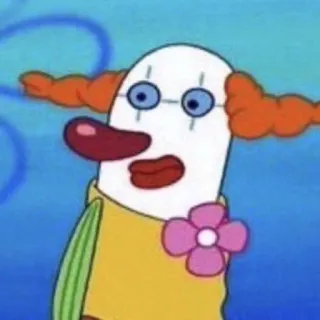 🧽 clown, drôle, Spongebob, Patrick Étoile, dessin animé whatsapp sticker